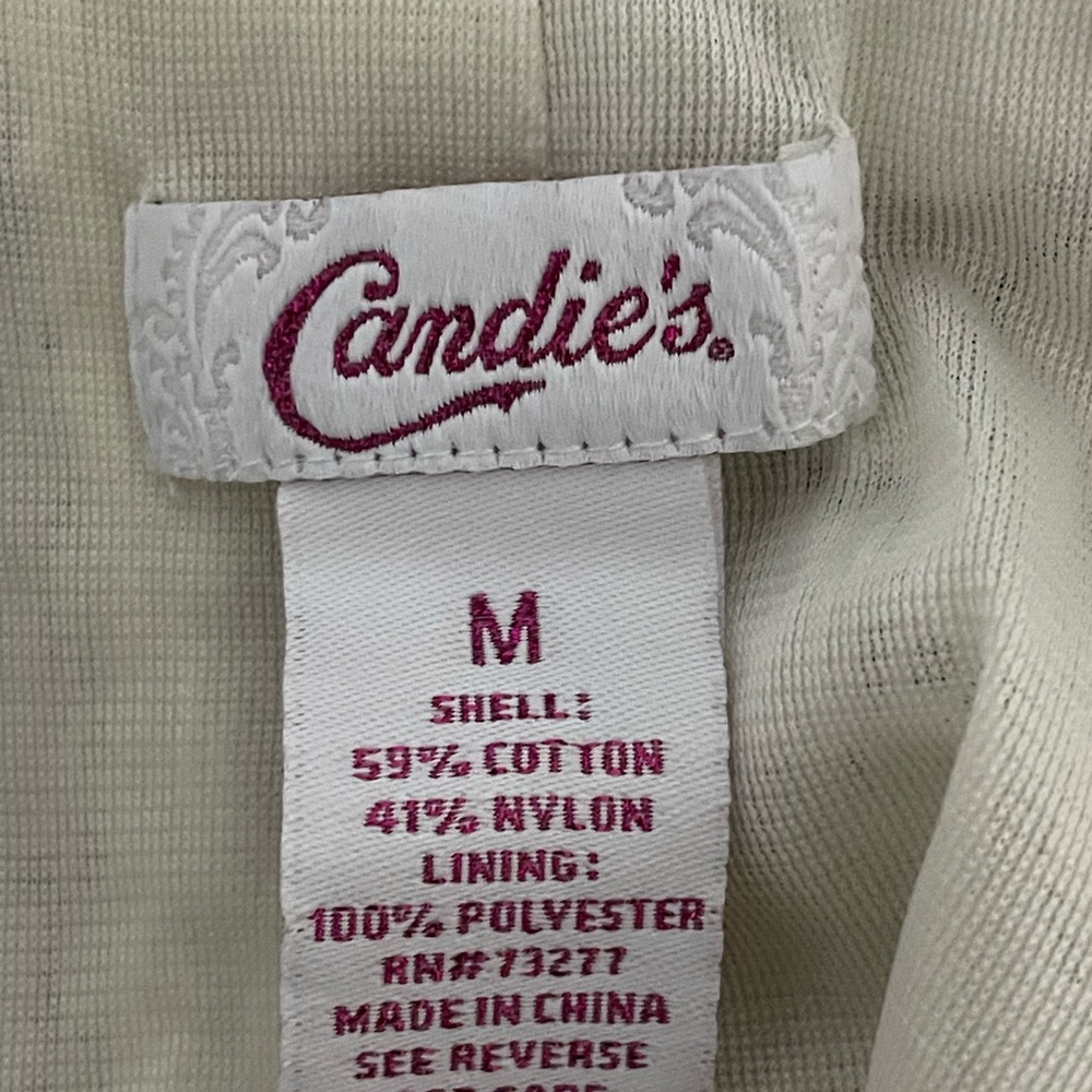Candie's‎ Cream Lace Blazer - Picture 7 of 9